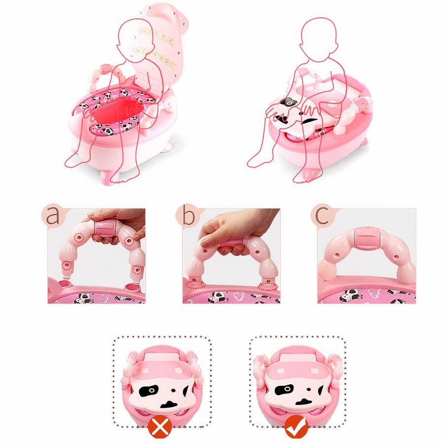 Pot portable motif panda pour bébé – Image 4