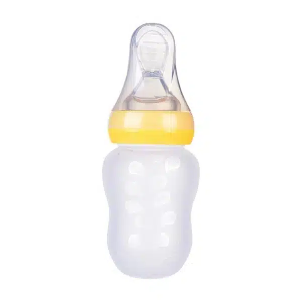 Biberon en silicone avec cuillère à riz pour bébé – Image 8