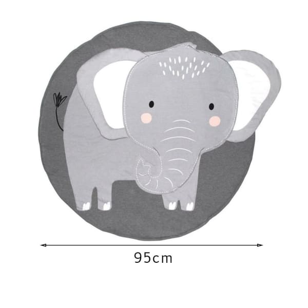 Tapis bébé à motif éléphant pour ramper 4264 wnw7p9