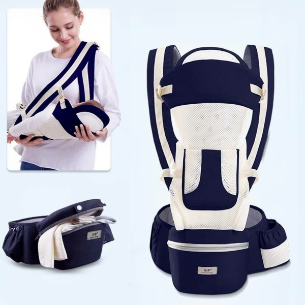 Porte bébé kangourou ergonomique 3 en 1 – Image 7