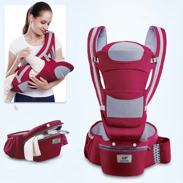 Porte bébé kangourou ergonomique 3 en 1 – Image 4