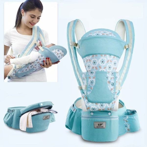 Porte bébé kangourou ergonomique 3 en 1 – Image 3