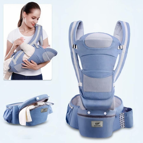 Porte bébé kangourou ergonomique 3 en 1 – Image 2