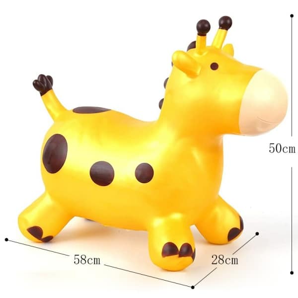 Trémie gonflable en forme de girafe 6395 yzclqf