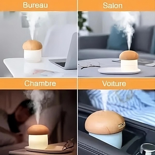 Humidificateur d’air avec veilleuse pour bébé, 250ml – Image 7