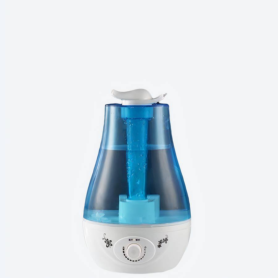 Z-C Humidificateur d'air, humidificateur d'air silencieux à ultrasons pour  bébé, avec veilleuse et 2 buses 500ML, adapté à la voiture, au bureau, à la  chambre 88 88 175 mm(Rose) BF