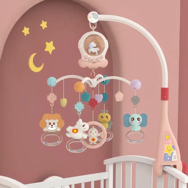 Mobile de berceau pour bébé avec animaux – Image 4