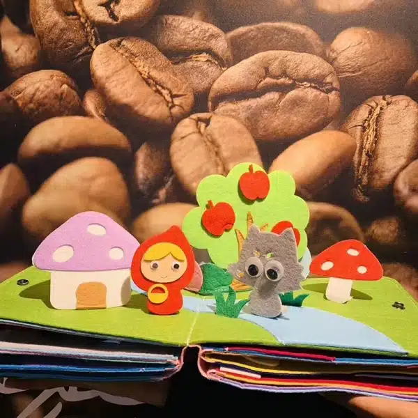 Livre en tissu doux et lavable pour bébé – Image 2