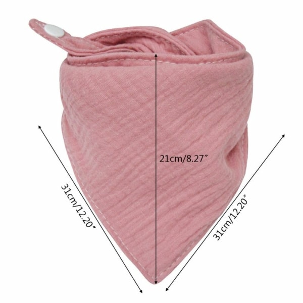 Bavoir bandana en coton pour bébé 12423 kakwpy