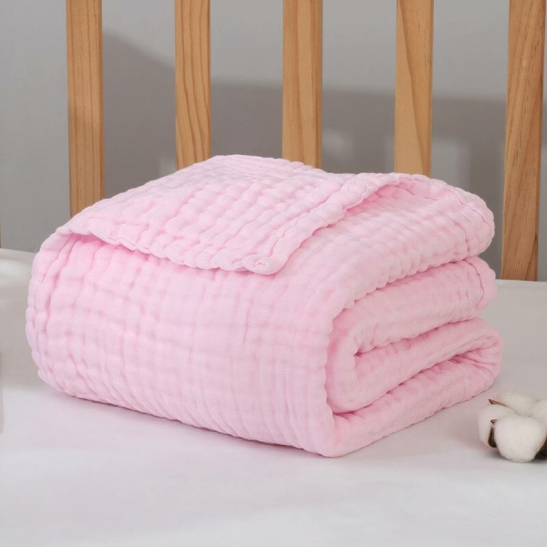Couverture carrée en mousseline pour bébé – Image 11