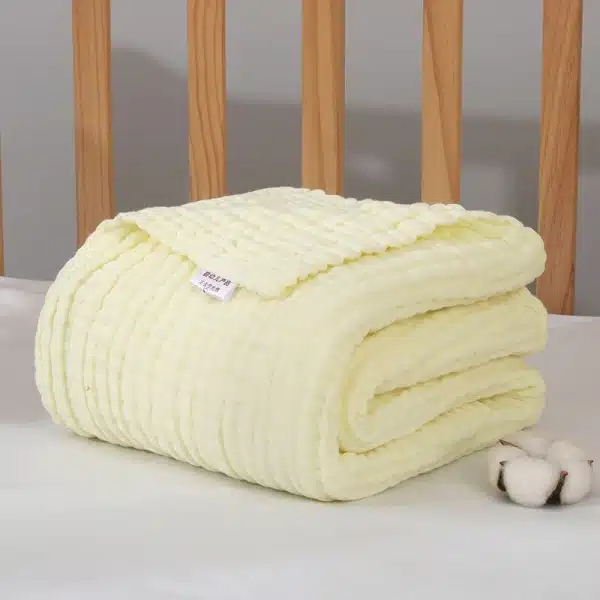 Couverture carrée en mousseline pour bébé – Image 10