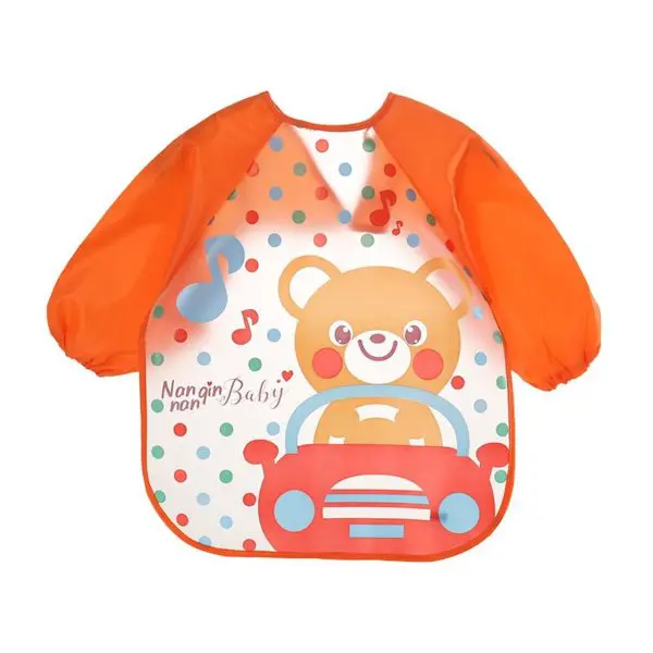Tablier pour bébé à manches longues – Image 3