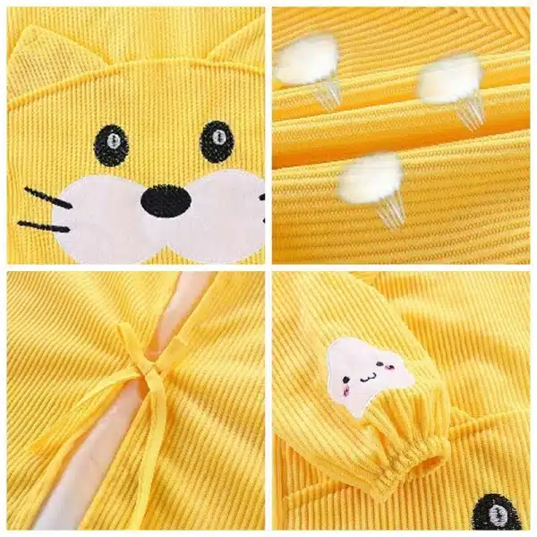 Tablier à motif lapin pour enfants – Image 2