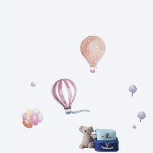 Autocollants muraux en forme de ballon d'air