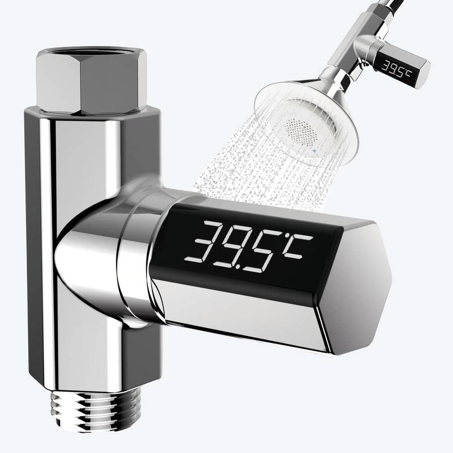 Thermomètre d’eau de bain pour bébé avec un fond blanc