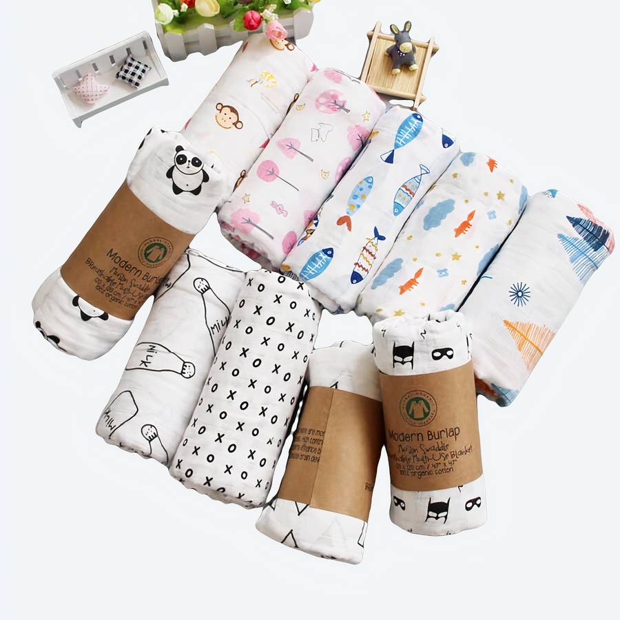 Couverture En Coton Pour Bébé | Berceau Magique