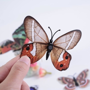Autocollants muraux 3D en forme de papillon
