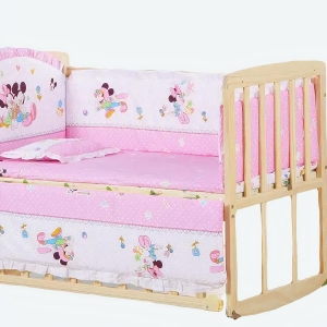 Pare-chocs de berceau en motif dessin animé