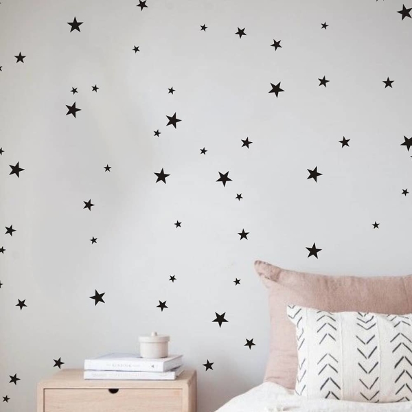 Autocollants muraux à motif étoiles pour chambre de bébé 16376 rtjfo9