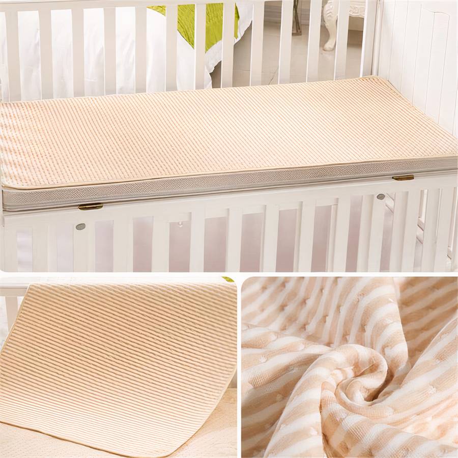 Tapis à langer imperméable en coton – Image 3