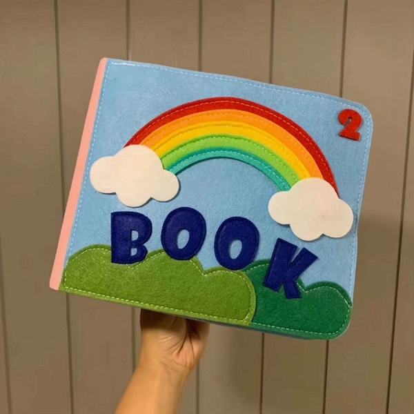 Livre 3D en tissu pour bébé – Image 2