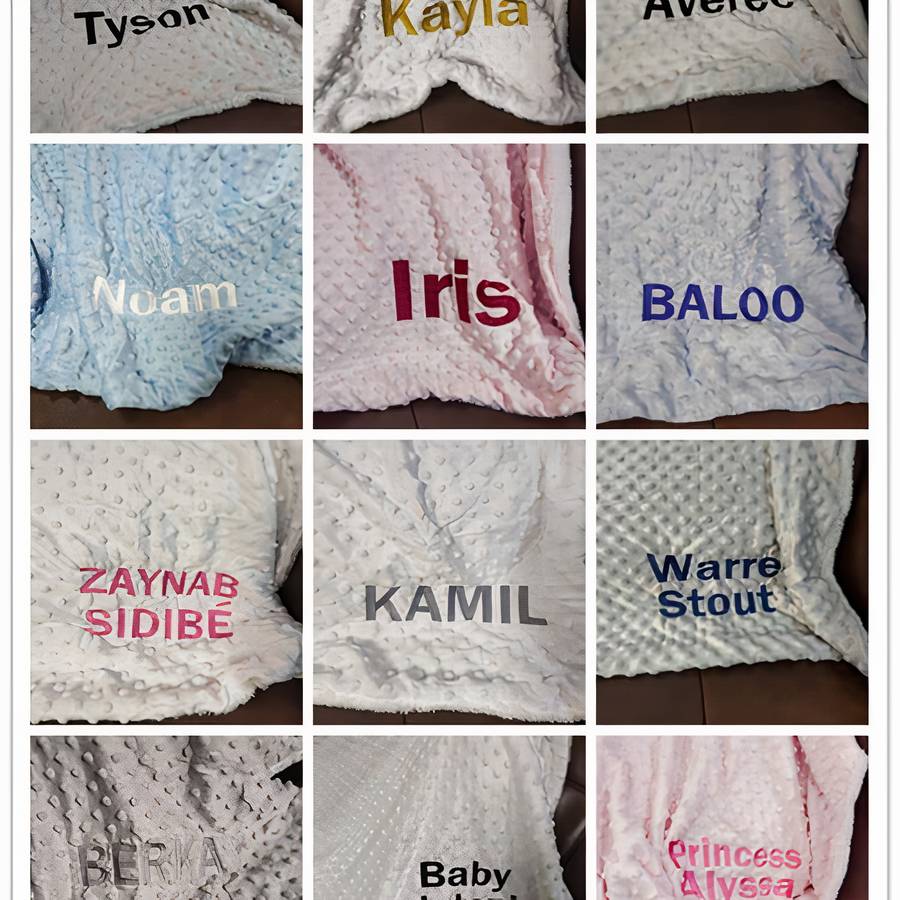 Couverture d'emmaillotage personnalisée pour bébé – Image 4