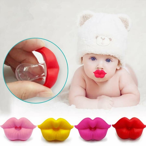 Tétine en forme de lèvre pour bébé – Image 2