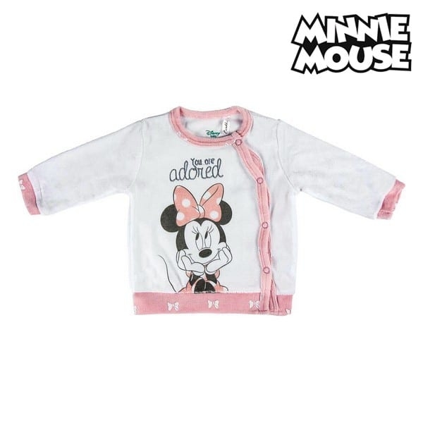 Ensemble de vêtements Minnie Mouse Bébé rose-blanc 8427934312993 1 p1