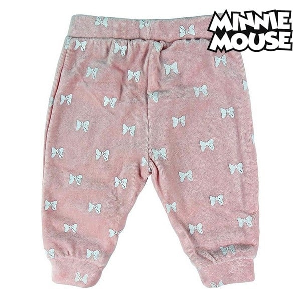 Ensemble de vêtements Minnie Mouse Bébé rose-blanc 8427934312993 4 p4