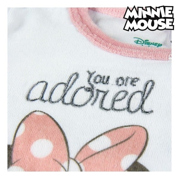 Ensemble de vêtements Minnie Mouse Bébé rose-blanc 8427934312993 5 p5