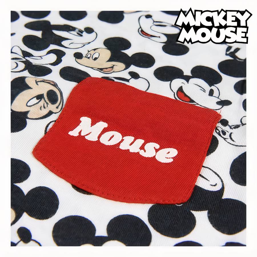 Barboteuse à manches courtes Mickey Mouse pour bébé – Image 2