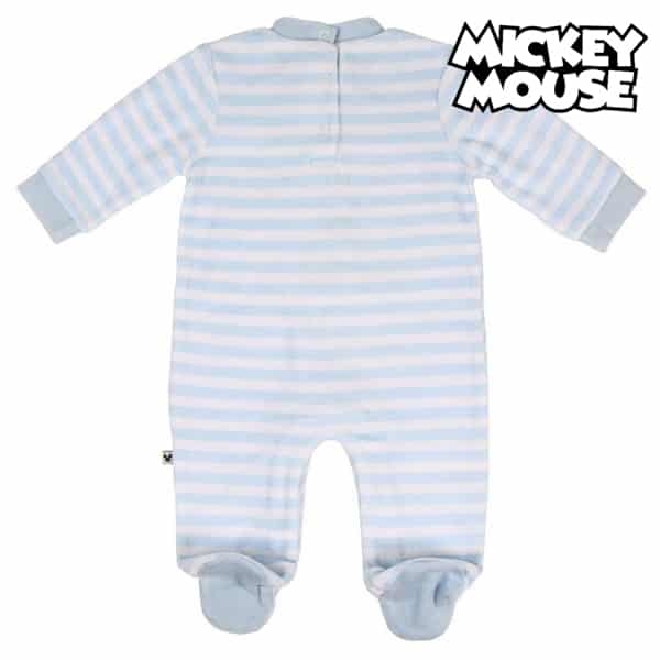 Barboteuse à manches longues pour bébé Mickey Mouse Gris Blanc 8427934461899 S0724769 P1
