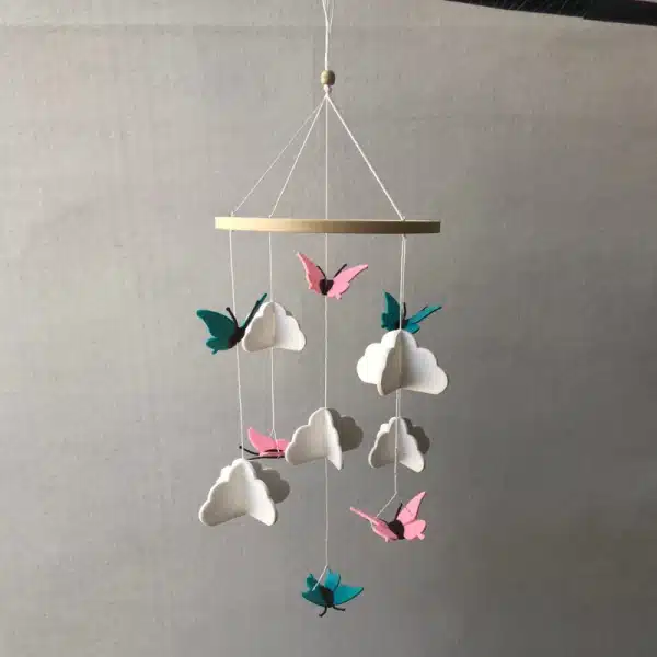 Jouets de lit suspendu avec cloche nordique – Image 8