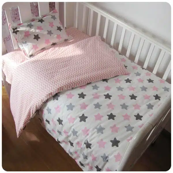 Kit de linge de lit pour berceau – Image 3