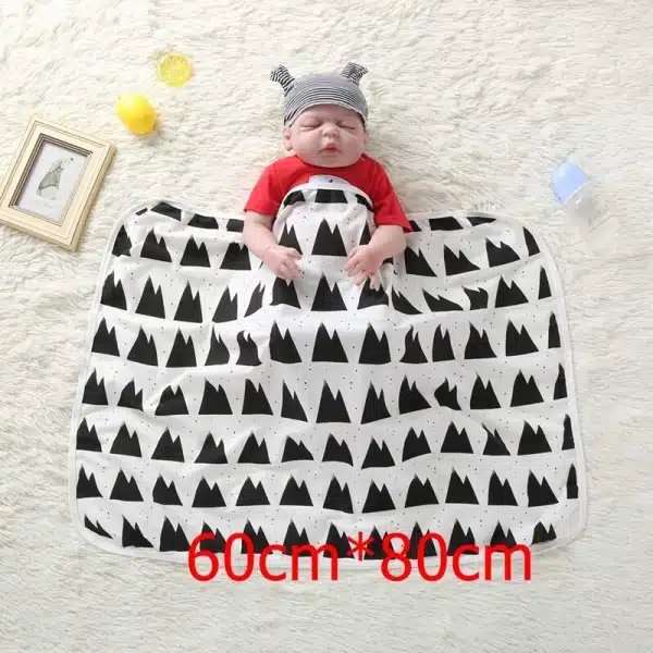 Drap de berceau en coton – Image 8