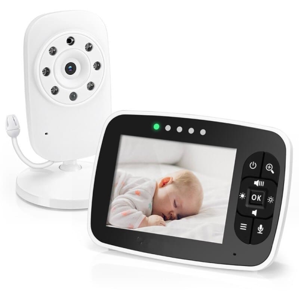 Babyphone vidéo sans fil 3.5 pouces 20261 nu3bjn