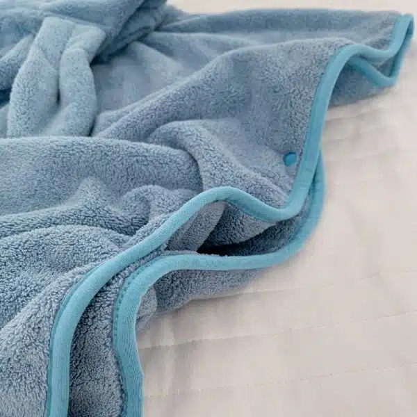 Serviette de plage à capuche en coton pour bébé – Image 6