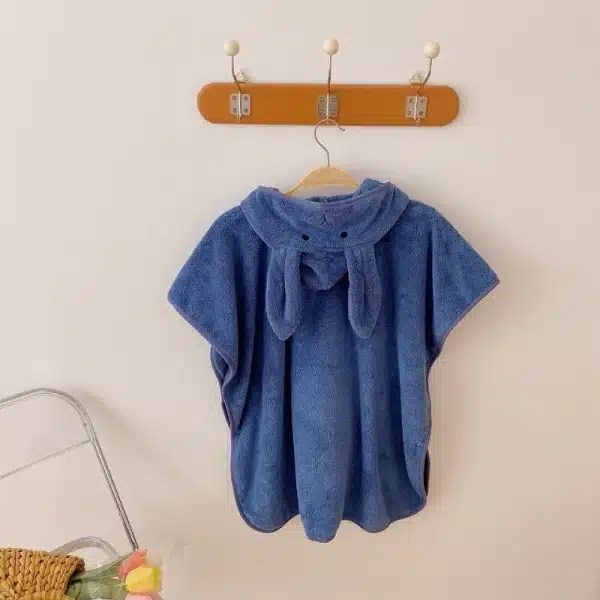 Serviette de plage à capuche en coton pour bébé – Image 12