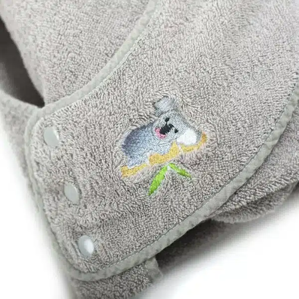 Serviette de bain en coton à capuche de haute qualité pour bébé – Image 2