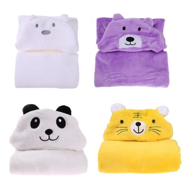 Peignoir à capuche pour bébés – Image 2