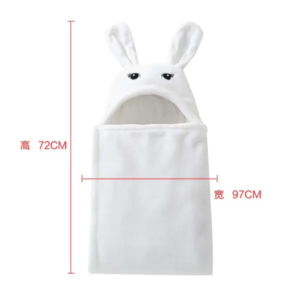Couverture de réception en peluche pour nouveau-né – Image 5