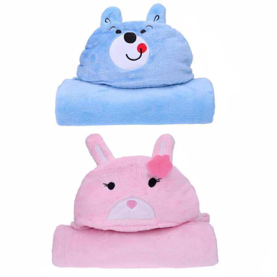 Couverture à capuche pour nouveau-né – Image 4