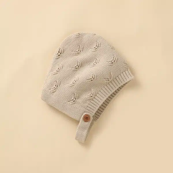 Barboteuse tricotée 100% coton pour bébé – Image 2