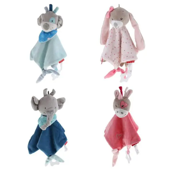 Doudou adorable en forme d’animal pour bébé – Image 2