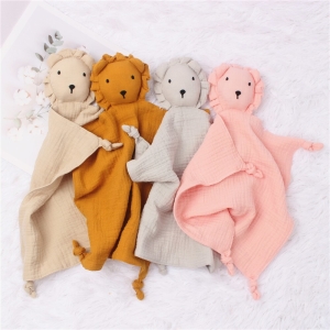 Poupée de sommeil en coton doux pour bébé avec plusieurs coloris différents