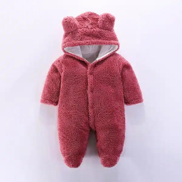 Grenouillère en flanelle pour bébé – Image 2