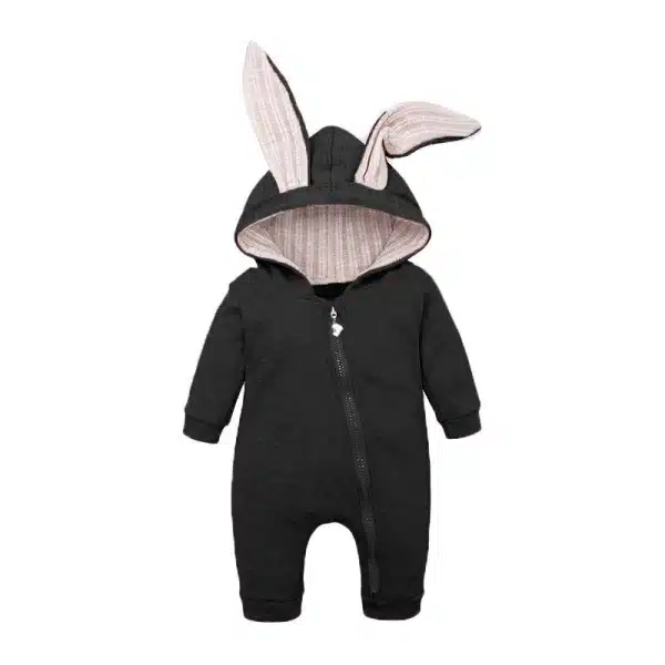 Barboteuse pour bébé en forme de lapin – Image 8