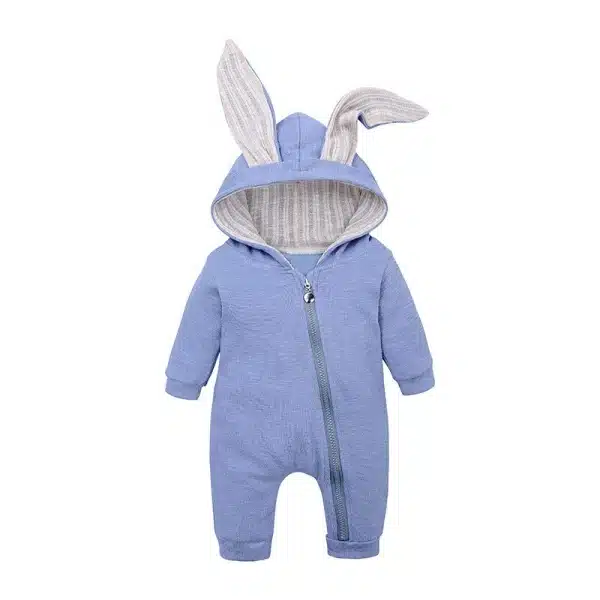 Barboteuse pour bébé en forme de lapin – Image 4