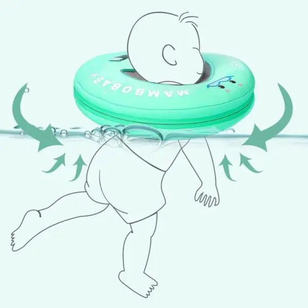 Anneau de natation gonflable pour nouveau-né – Image 3
