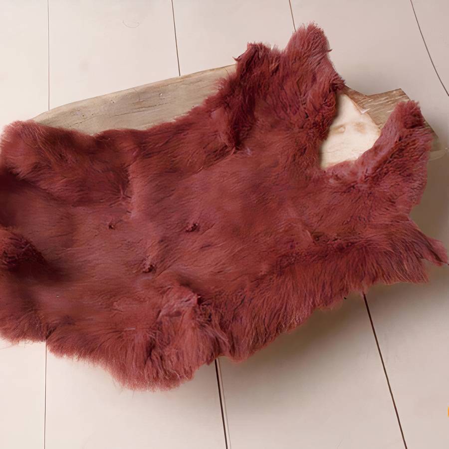 Couvertures en fourrure de lapin pour bébé – Image 7